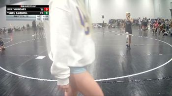 75 lbs 3rd Place Match - **Jalen Caldwell, Rockmart Takedown Club vs Luis **Quinones, Top Rank Hammers