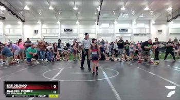 84 lbs Round 1 (6 Team) - Erik Delgado, Contenders WA vs Hayleigh Morder, The Goon Squad