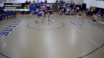 139-146 lbs Round 3 - Bryndin Chamberlain, Clearfield HS vs Elijah Brosius, Cranberry / Bad Karma