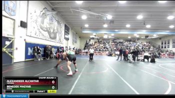 170 lbs Champ. Round 2 - Benedek Magyar, Irvine vs Alexandeer Alcantar, Yucaipa