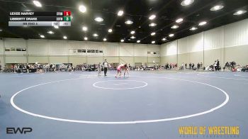 130 lbs Rr Rnd 5 - Lexee Harvey, Storm 7-12 vs Libberty Drake, SOTM OK 7-12 1