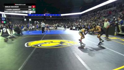 120 lbs Consi Of 8 #1 - Emilio Escobar, Granite Hills (SD) vs Caden Garriott, South Torrance (SS)