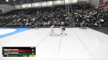 141 lbs Champ. Round 1 - Taylor Simmons, Kearns vs Brackyn Adams, Syracuse