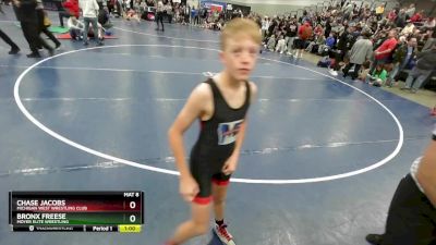 88 lbs Cons. Round 3 - Chase Jacobs, Michigan West Wrestling Club vs Bronx Freese, Moyer Elite Wrestling