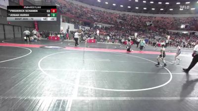 70 lbs Semifinal - Frederick Schanen, Ozaukee vs Josiah Hursh, N8