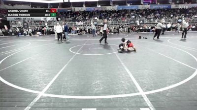 53 lbs Consi Of 16 #2 - Gabriel Grant, Belleville Little Devils vs Jaxson Pierson, Colorado Hammers
