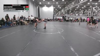 165 lbs Round 2 (6 Team) - Arius Gingerich, Dayton Bandits vs Mac Shafer, Whitted Trained