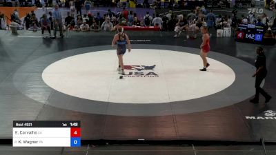 170 lbs Rnd Of 16 - Emily Carvalho, CA vs Kendall Wagner, PA