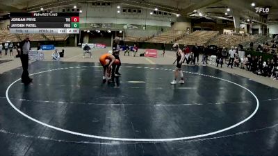 106 lbs 3rd Place - Jayden Patel, Pigeon Forge High School vs Jordan Frye, Tullahoma High School