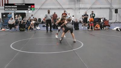 96 lbs Round 4 (6 Team) - Koltyn Welch, Brawler Elite vs Colton Boose, Revival