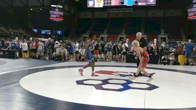 113 lbs Cons. Rd Of 64 - Jaydyn Schommer, Nebraska vs Adam Balde, Missouri