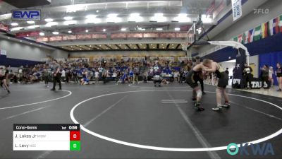 120 lbs Consolation - Jeremy Lakes Jr, Midwest City Bombers Youth Wrestling Club vs Liam Levy, Norman Grappling Club