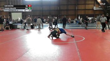 113 lbs Round Of 16 - Sam Boltes, Triangle Wrestling Academy vs Chase Phillips, Barn Brothers