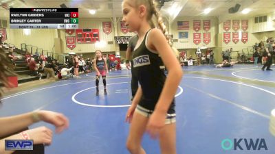 51 lbs Rr Rnd 3 - Raelynn Gibbens, Viking Wrestling Club vs Brinley Carter, Bartlesville Wrestling Club