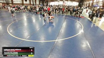 85 lbs Cons. Round 1 - Mason Fillmore, Agon Academy Wrestling vs Adrian Mascarenas, Roy Wrestling Club