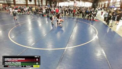 85 lbs Cons. Round 1 - Mason Fillmore, Agon Academy Wrestling vs Adrian Mascarenas, Roy Wrestling Club