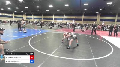 90 kg Consolation - Brody Gherardini, Team Grand Valley Elite vs Emanu Villanueva, Wolfpack Wr Ac