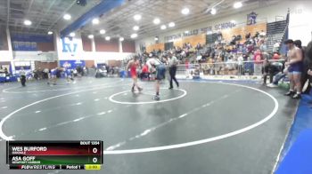 215 lbs Quarterfinal - Asa Goff, Newport Harbor vs Wes Burford, Oakdale