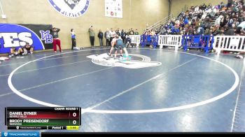 152 lbs Champ. Round 1 - Daniel Dyner, Beverly Hills vs Brody Preisendorf, Redwood