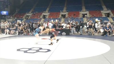 115 lbs Champ. Rd Of 32 - Zaliyah Rodriguez, Texas vs Isabella Fodera, California