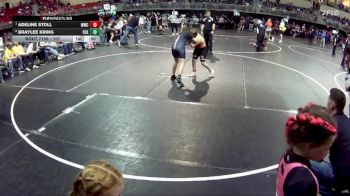 107 lbs Cons. Semi - Adeline Stoll, Mitchell Wrestling Club vs Braylee Kring, FoxFit