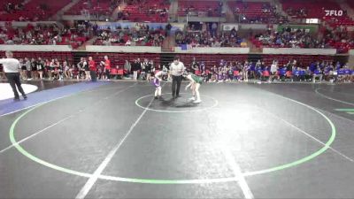 105 lbs Round 3 - 2nd Wrestleback And Semi-finals(16 Team) - Kamryn Hance, Azle vs Taylor Jorgensen, Comal Pieper
