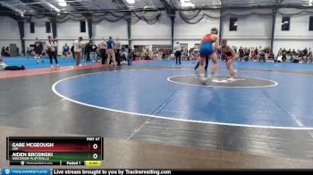 157 lbs 7th Place Match - Aiden Brosinski, Wisconsin-Platteville vs Gabe McGeough, Coe