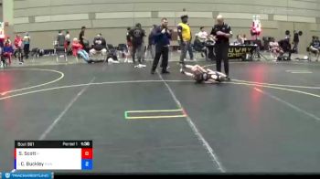 55 lbs Round 2 - Cory Buckley, Region Wrestling Academy vs Sebastian Scott, Reed City Youth Wc