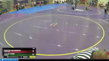 152 lbs Round 1 - Lucas Carr, Linden vs Easton Dickerson, Hartland