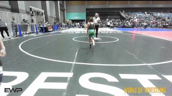 55 lbs Consi Of 8 #2 - Easton Elliott, The Dalles Aztec Wrestling vs Clay Ritter, Fallon Outlaws Wrestling Club