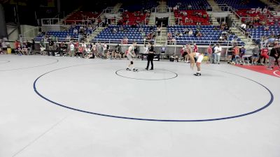 126 lbs Cons 16 #1 - Matthew Orbeta, CA vs Jacksen Carter, SD