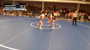 135 lbs Round 5 - Evelyn Theobald, Seward vs Victoria Hansen, Minden