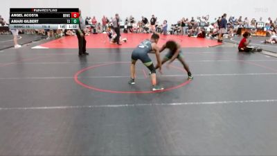 132 lbs Round 2 (6 Team) - Angel Acosta, Bulloch Bandits Wrestling Club vs Amari Gilbert, Team Snapdown