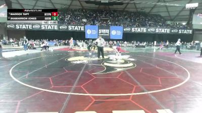 Boys 3A 106 lbs Champ. Round 3 - Maddox Taft, Mt. Spokane vs Jhamarrion Jones, Oak Harbor