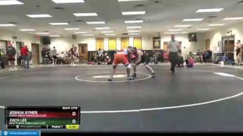 213.75 Round 2 - Joshua Kyner, Beech Grove Wrestling Club vs Zach Lee, North Knox Wrestling Club