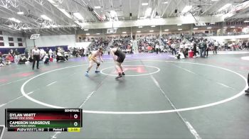 165 lbs Semifinal - Dylan Whitt, Grand View (Iowa) vs Cameron Hargrove, William Penn (Iowa)