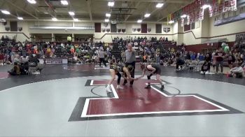 JV-6 lbs 1st Place Match - Danika Berleen, Linn-Mar vs Ella Duffy, Center Point-Urbana