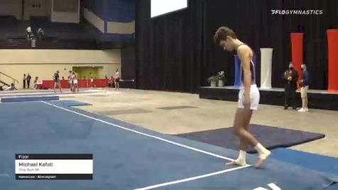 Michael Kafati - Floor, Troy Gym MI - 2021 USA Gymnastics Development Program National Championships