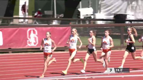 Women's 1500m, Heat 3
