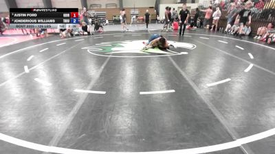 126 lbs Quarterfinal - Justin Ford, Georgia vs Jonderious Williams, Troup Wrestling