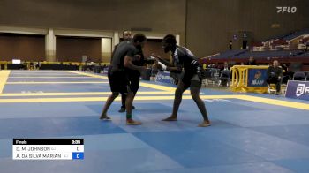 DEVHONTE M. JOHNSON vs ALEHANDER DA SILVA MARIANO 2024 Pan IBJJF Jiu-Jitsu No-Gi Championship