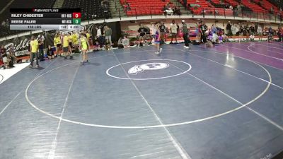 105 lbs Reese Faler, Montana HS Girls vs Riley Chidester, Oklahoma 1 HS Girls
