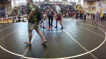 138 lbs Champ. Round 3 - Maverick Peugh, Cardinal Gibbons vs Brady Jackson, Wakulla