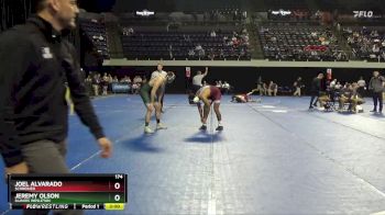 174 lbs Cons. Round 1 - Joel Alvarado, Schreiner vs Jeremy Olson, Illinois Wesleyan