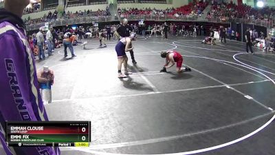 120 lbs Round 1 - Emmi Fix, Norris Wrestling Club vs Emmah Clouse, South Loup