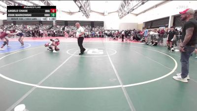 140-I lbs Round Of 32 - Angelo Chase, Unnattached vs John Markowski, Rhino Wrestling