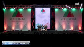 CheerForce Simi Valley - STRIKE BADDIEZ [2026 L1.1 Youth - PREP - Small Day 1] 2026 The West Regional Summit