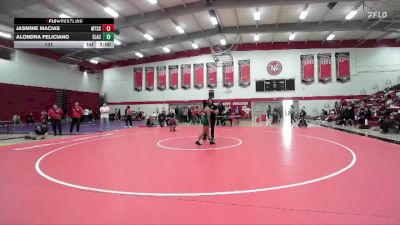 131 lbs Semis (4 Team) - Alondra Feliciano, East Los Angles College vs Jasmine Macias, Mt. San Antonio College