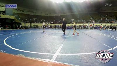 61 lbs Consi Of 16 #2 - Archer Hardison, Verdigris Youth Wrestling vs Chattan Campbell, Wichita Training Center