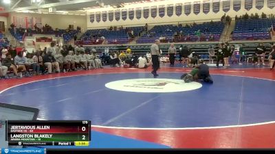 175 lbs Quarters & 1st Wb (16 Team) - Jertavious Allen, Eastside Hs vs Langston Blakely, Arabia Mountain